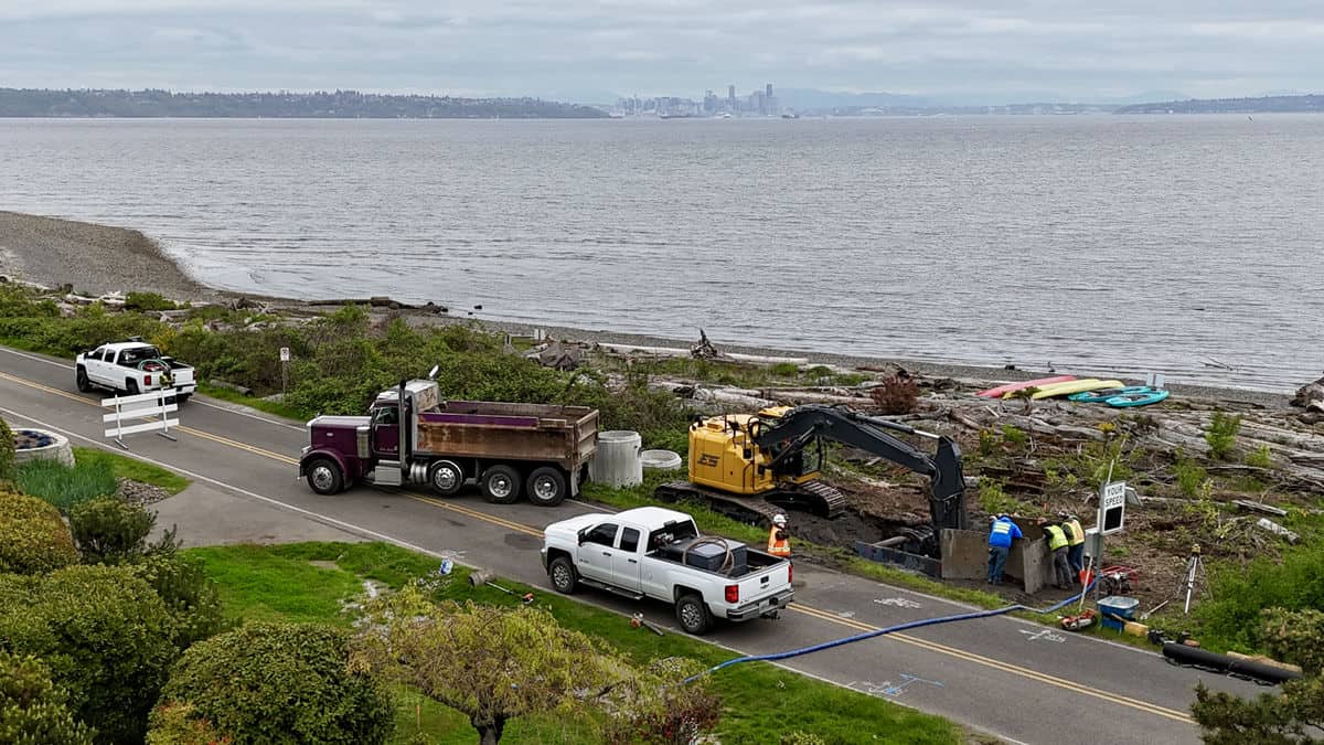 eastslope earthworks water front job
